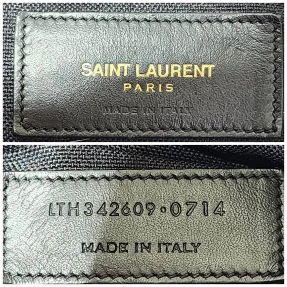 Authentic Saint Laurent Hunting Backpack Black - Picture 11 of 12